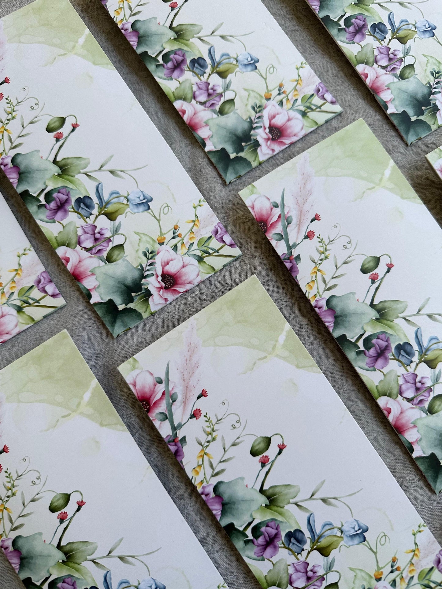 Watercolor Floral Money Envelopes - Elegant Gift Envelopes