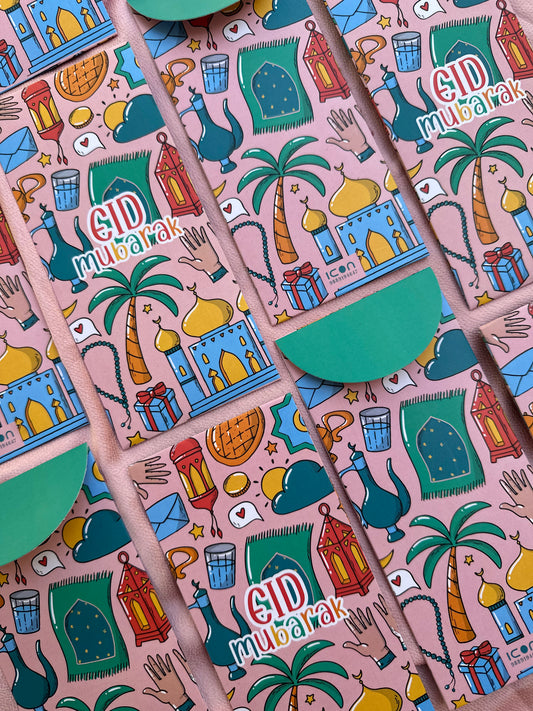 Eid Doodles- Set of Money Envelopes