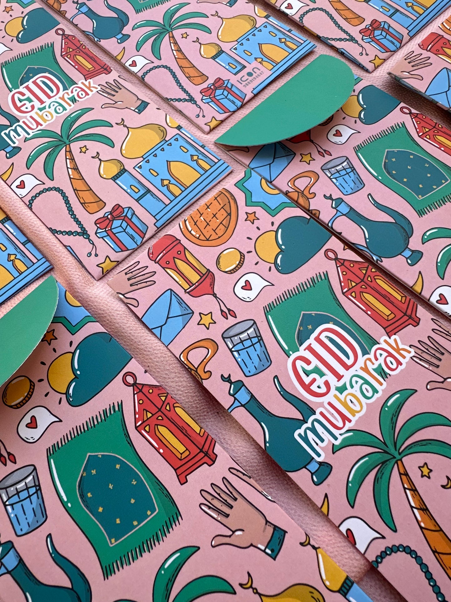 Eid Doodles- Set of Money Envelopes